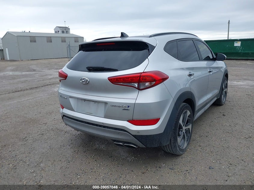 2018 HYUNDAI TUCSON LIMITED - KM8J3CA24JU644197
