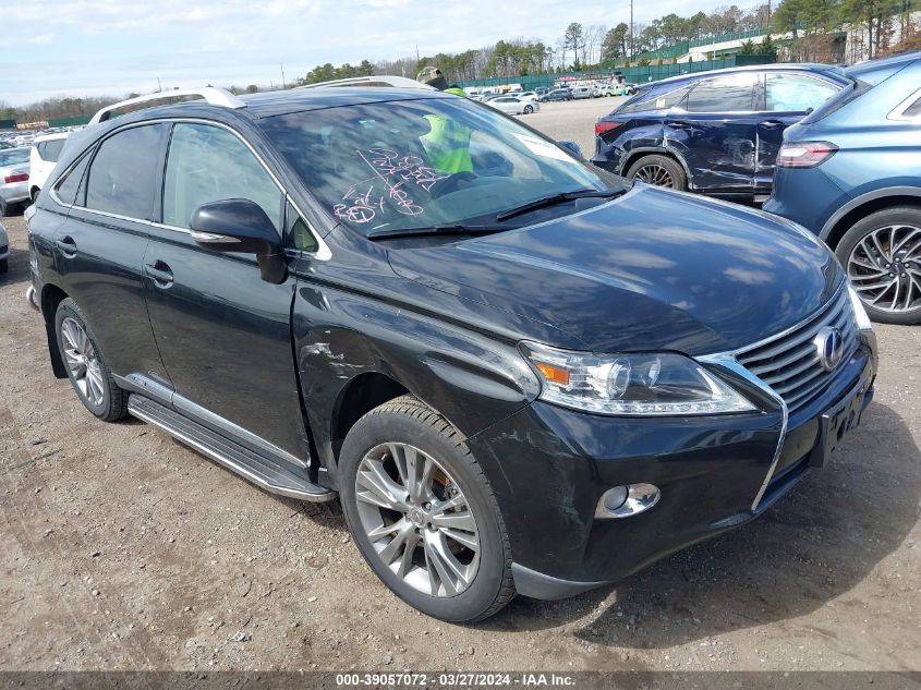 2013 Lexus Rx 450H VIN: JTJBC1BA9D2446361 Lot: 40786969