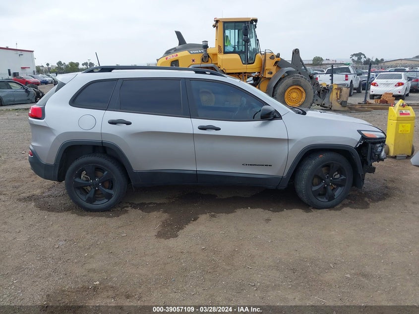 VIN 1C4PJLAB2HW572435 2017 JEEP CHEROKEE ALTITUDE FWD