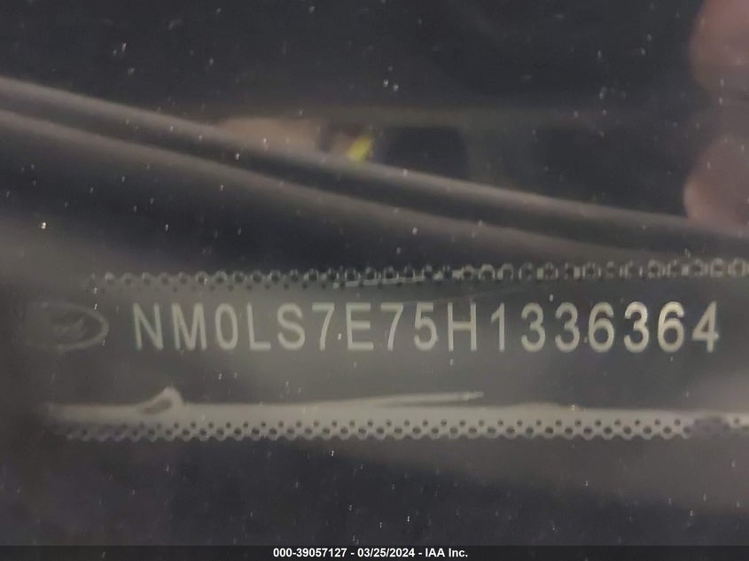 2017 FORD TRANSIT CONNECT XL - NM0LS7E75H1336364