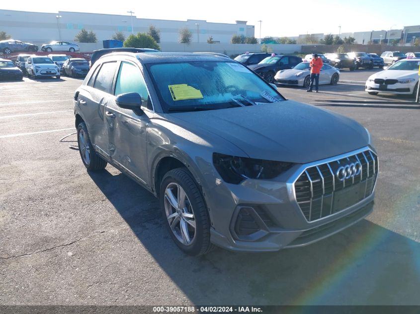 2020 AUDI Q3 PREMIUM 45 TFSI S LINE QUATTRO TIPTRONIC - WA1DECF32L1103662