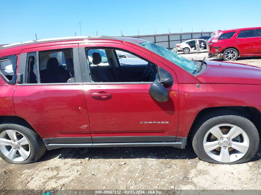 2015 Jeep Compass Sport VIN: 1C4NJDBB6FD332244 Lot: 39057232