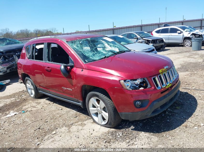 2015 Jeep Compass Sport VIN: 1C4NJDBB6FD332244 Lot: 39057232