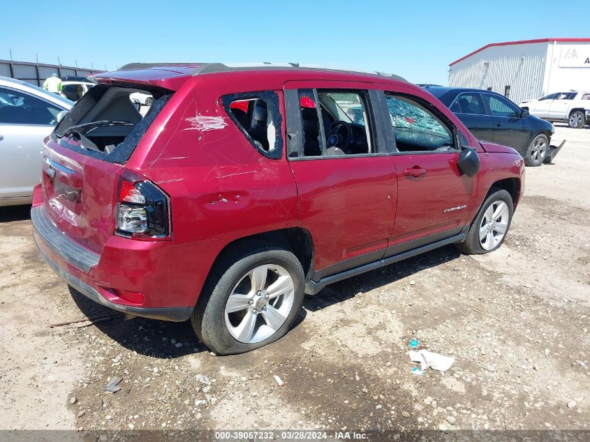 2015 Jeep Compass Sport VIN: 1C4NJDBB6FD332244 Lot: 39057232