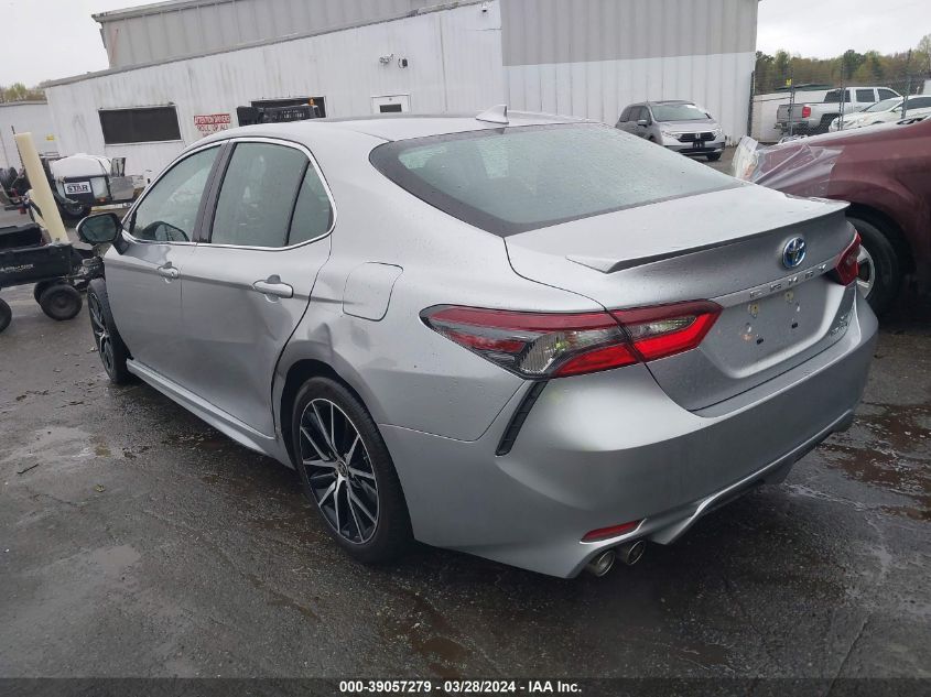 2022 Toyota Camry Se Hybrid VIN: 4T1S31AK4NU577874 Lot: 39057279