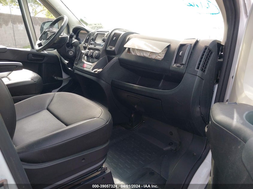 2017 Ram Promaster 2500 High Roof 159 Wb VIN: 3C6TRVDG9HE537807 Lot: 39057324