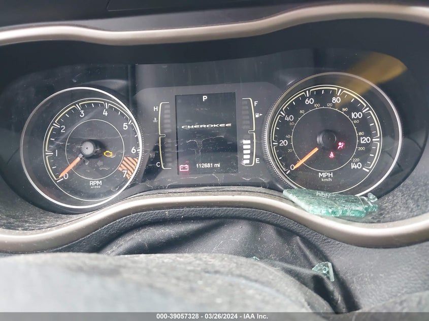 2015 JEEP CHEROKEE LATITUDE - 1C4PJMCBXFW792972
