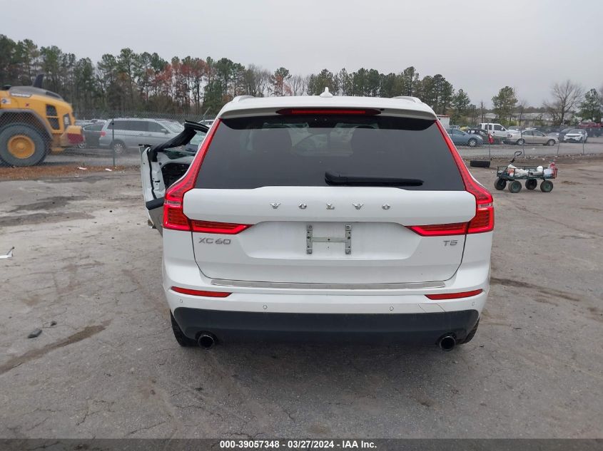 2021 Volvo Xc60 T5 Momentum VIN: YV4102DK8M1754899 Lot: 39057348