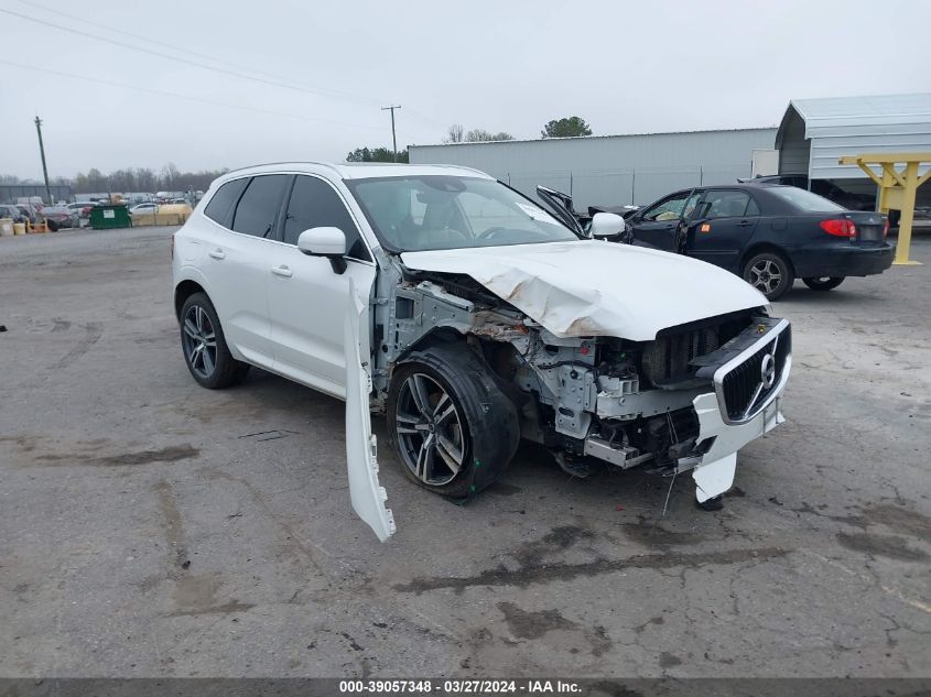 2021 Volvo Xc60 T5 Momentum VIN: YV4102DK8M1754899 Lot: 39057348