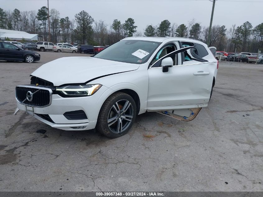 2021 Volvo Xc60 T5 Momentum VIN: YV4102DK8M1754899 Lot: 39057348