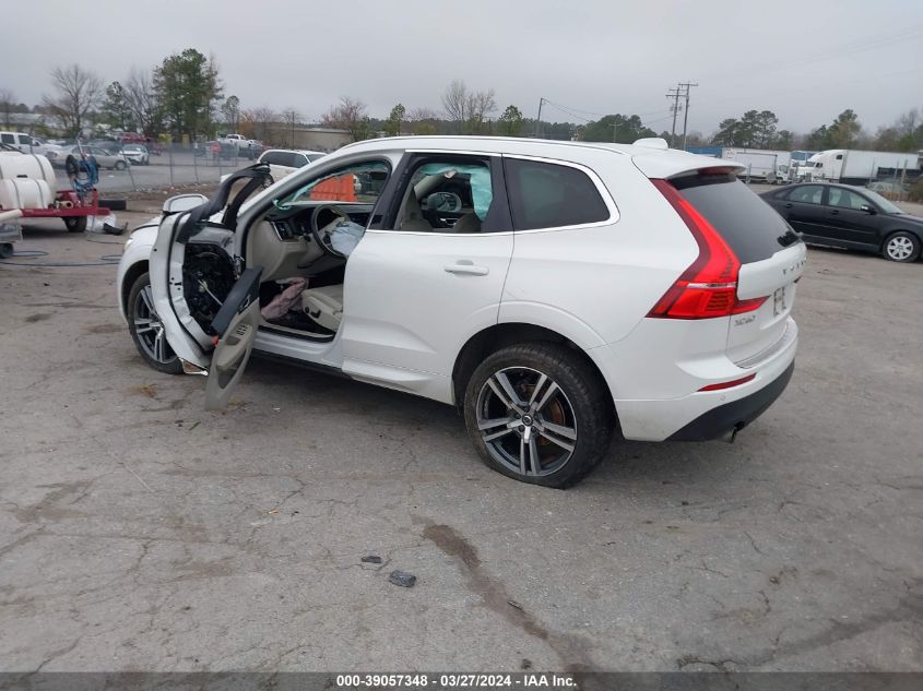 2021 Volvo Xc60 T5 Momentum VIN: YV4102DK8M1754899 Lot: 39057348