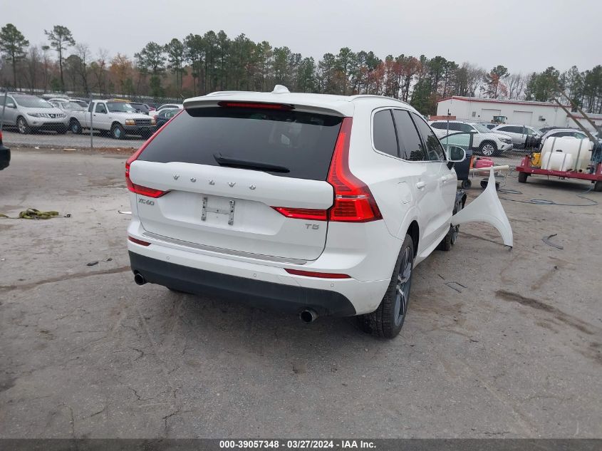 2021 Volvo Xc60 T5 Momentum VIN: YV4102DK8M1754899 Lot: 39057348