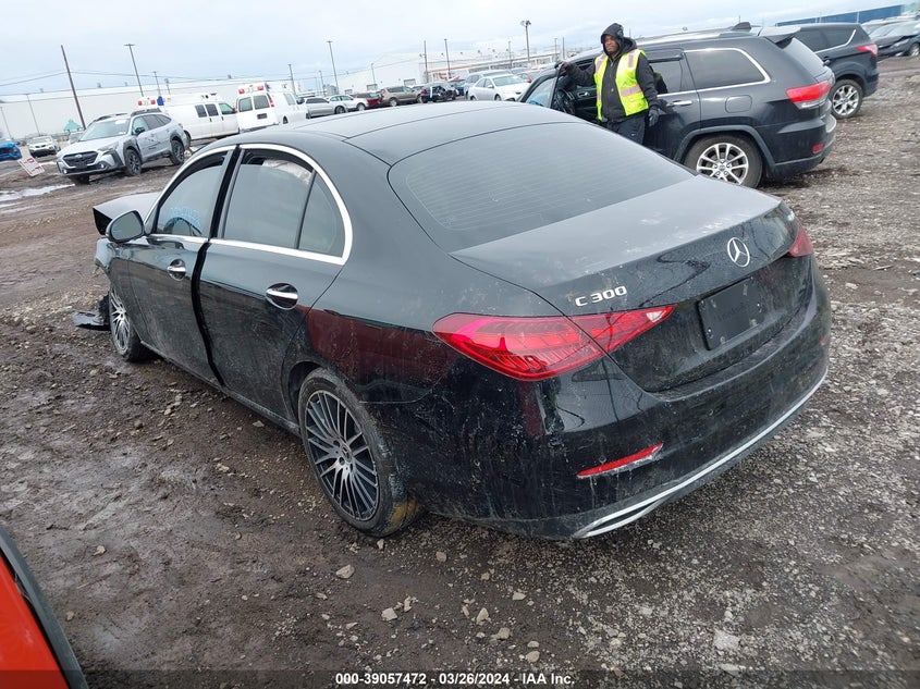 2023 MERCEDES-BENZ C 300 4MATIC VIN: W1KAF4HB1PR124614