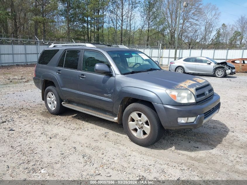 2004 Toyota 4Runner Limited V6 VIN: JTEZU17RX40040805 Lot: 39057556