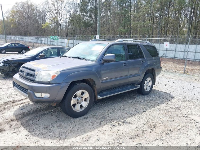 2004 Toyota 4Runner Limited V6 VIN: JTEZU17RX40040805 Lot: 39057556