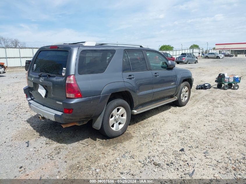 2004 Toyota 4Runner Limited V6 VIN: JTEZU17RX40040805 Lot: 39057556