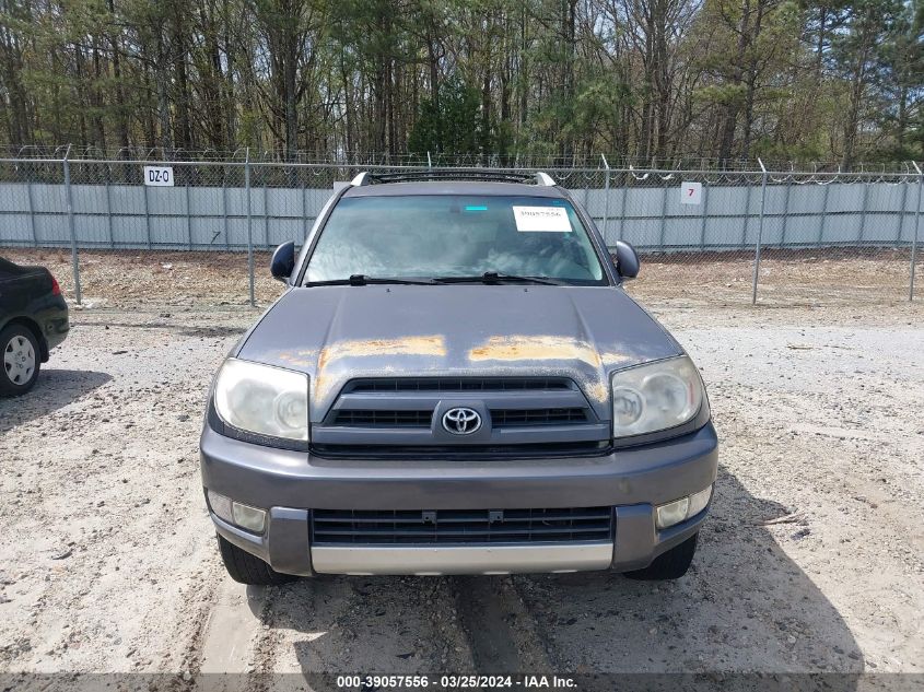 2004 Toyota 4Runner Limited V6 VIN: JTEZU17RX40040805 Lot: 39057556
