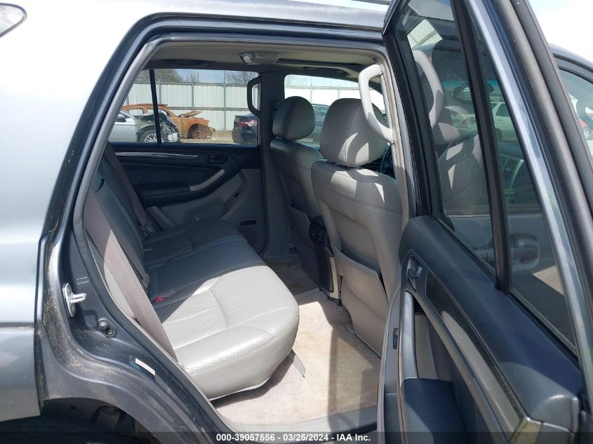 2004 Toyota 4Runner Limited V6 VIN: JTEZU17RX40040805 Lot: 39057556