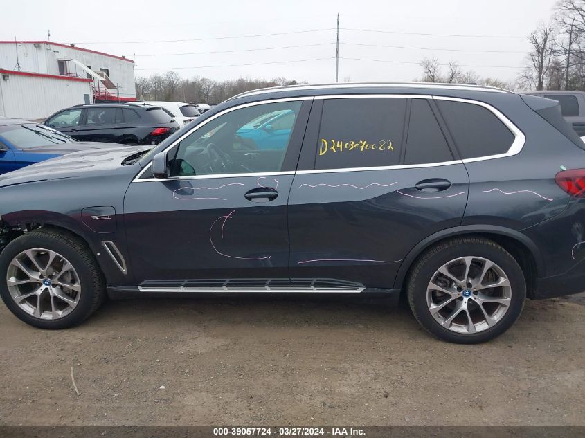 2022 BMW X5 Phev xDrive45E VIN: 5UXTA6C09N9J38453 Lot: 39057724