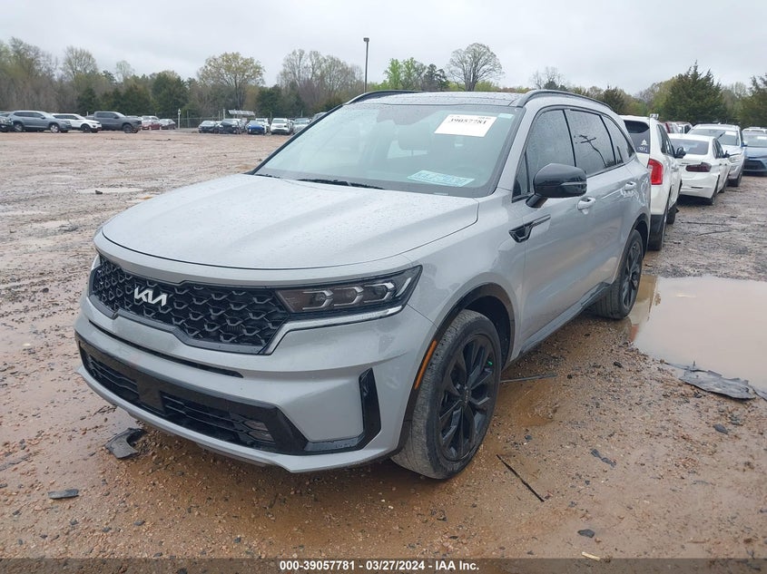 VIN 5XYRK4LFXNG119412 2022 KIA SORENTO SX