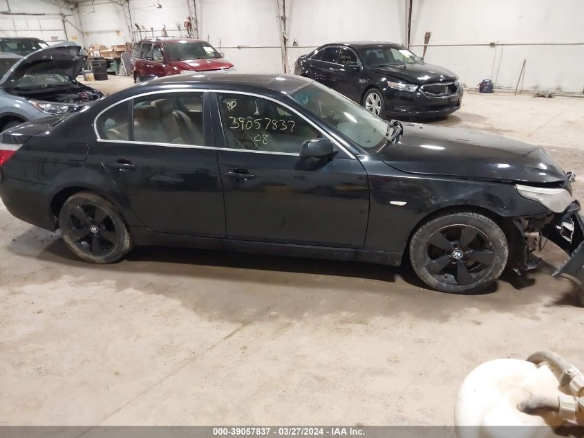 2008 BMW 528Xi VIN: WBANV13578C150389 Lot: 39057837