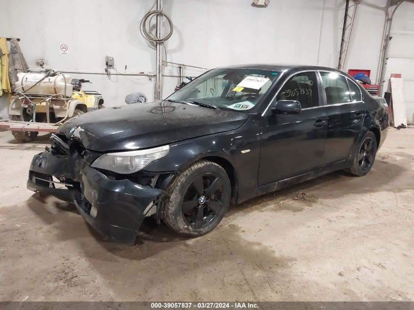 2008 BMW 528Xi VIN: WBANV13578C150389 Lot: 39057837