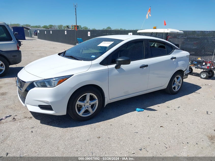 2020 NISSAN VERSA S 5-SPEED MANUAL TRANSMISSION - 3N1CN8BV4LL814264