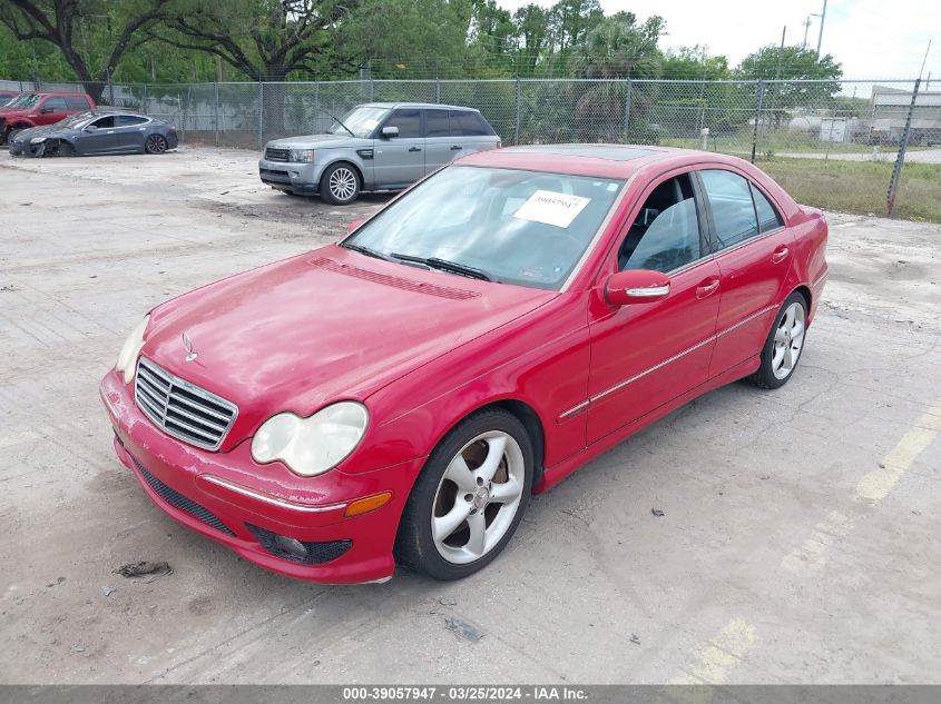 WDBRF40J45F654783 | 2005 MERCEDES-BENZ C 230