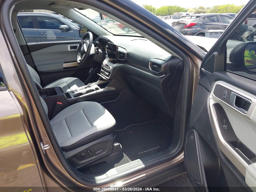 VIN 1FMSK7DH2MGB93207 2021 FORD EXPLORER XLT