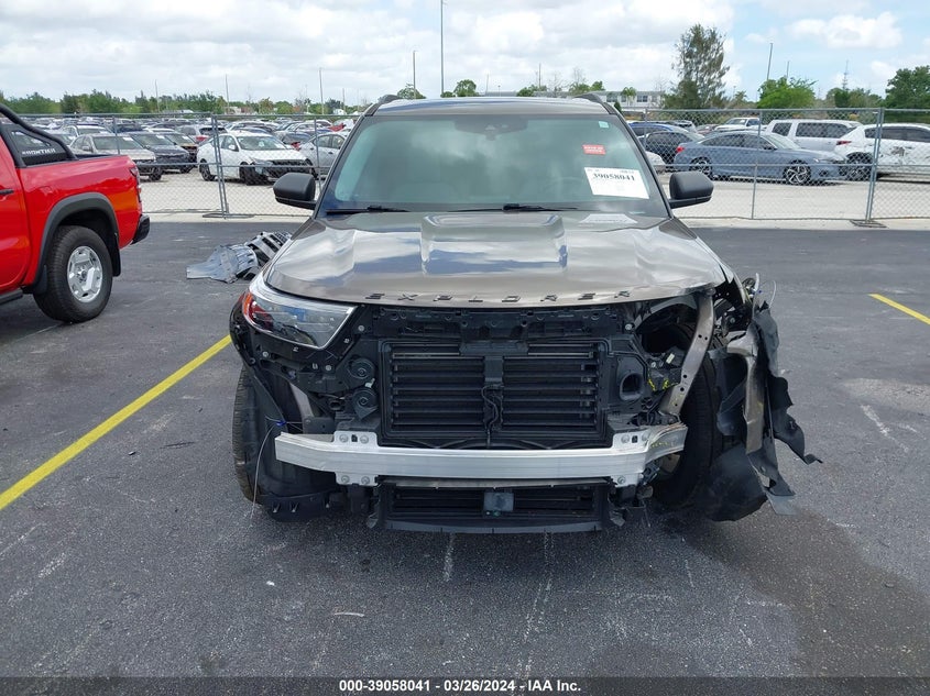 VIN 1FMSK7DH2MGB93207 2021 FORD EXPLORER XLT