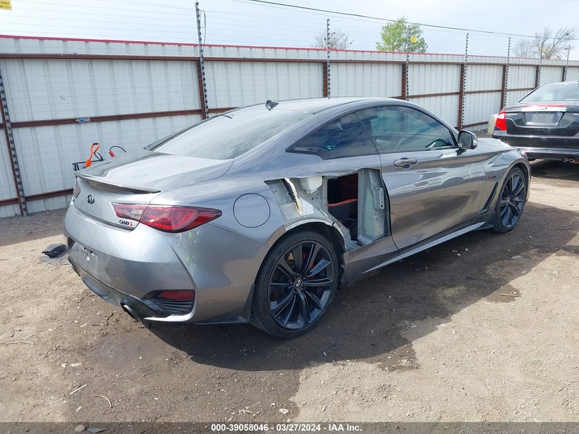 2017 Infiniti Q60 3.0T Red Sport 400 VIN: JN1FV7EL9HM701201 Lot: 39058046