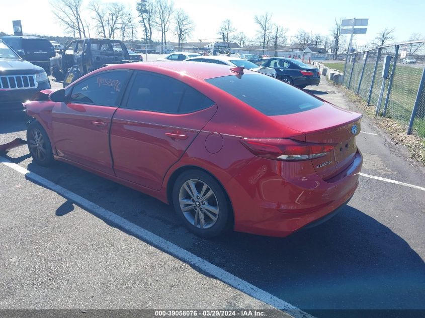 2017 Hyundai Elantra Se VIN: KMHD84LF4HU195490 Lot: 39058076