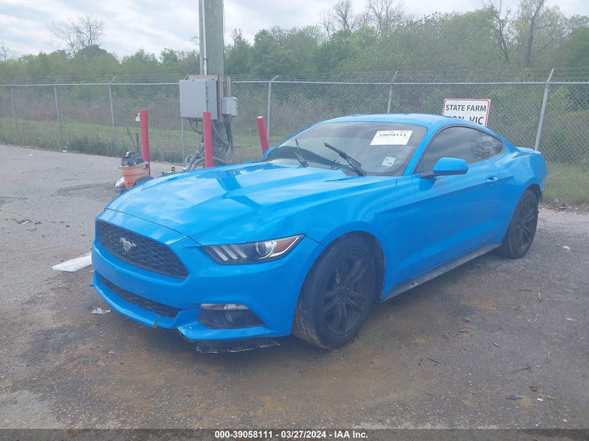 VIN 1FA6P8TH8H5221145 2017 FORD MUSTANG ECOBOOST