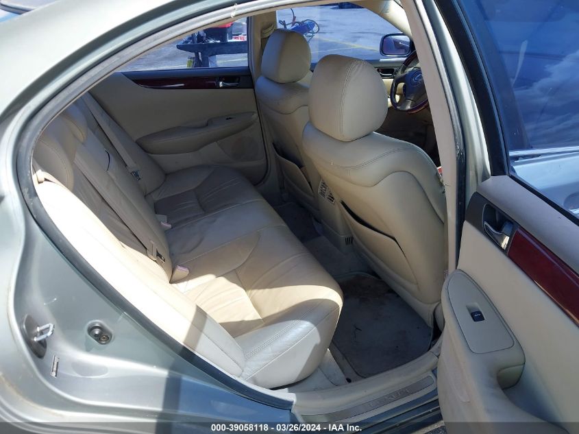 2004 Lexus Es 330 VIN: JTHBA30GX45020333 Lot: 39058118