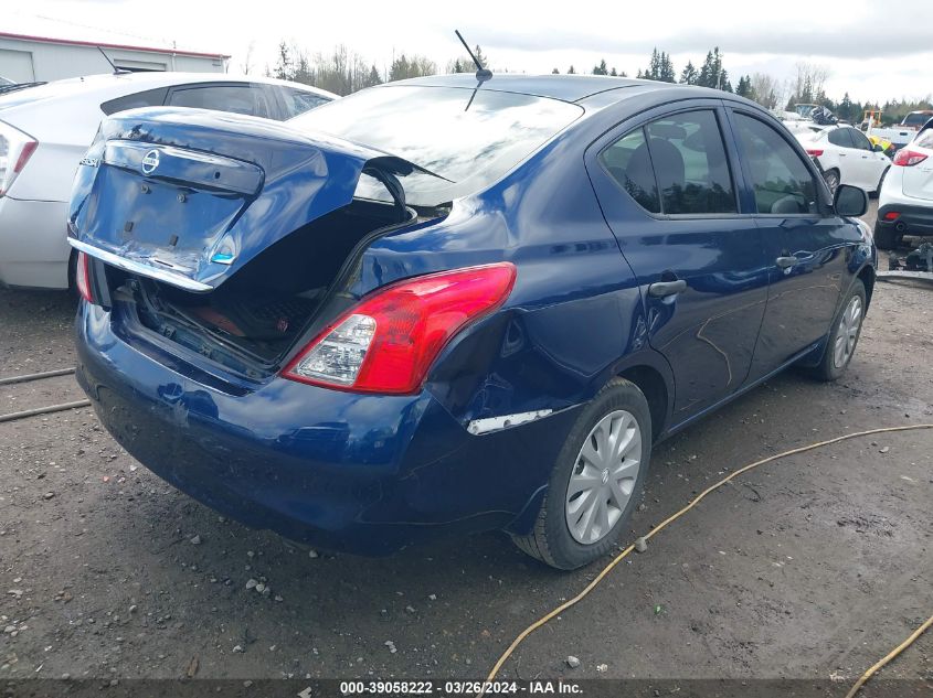 2012 Nissan Versa S/Sv/Sl VIN: 3N1CN7AP7CL861334 Lot: 39058222