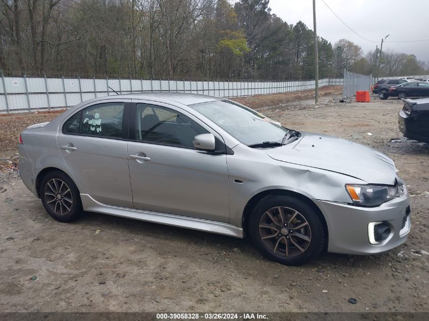 2017 Mitsubishi Lancer Es/Le VIN: JA32U2FU0HU001963 Lot: 39058328