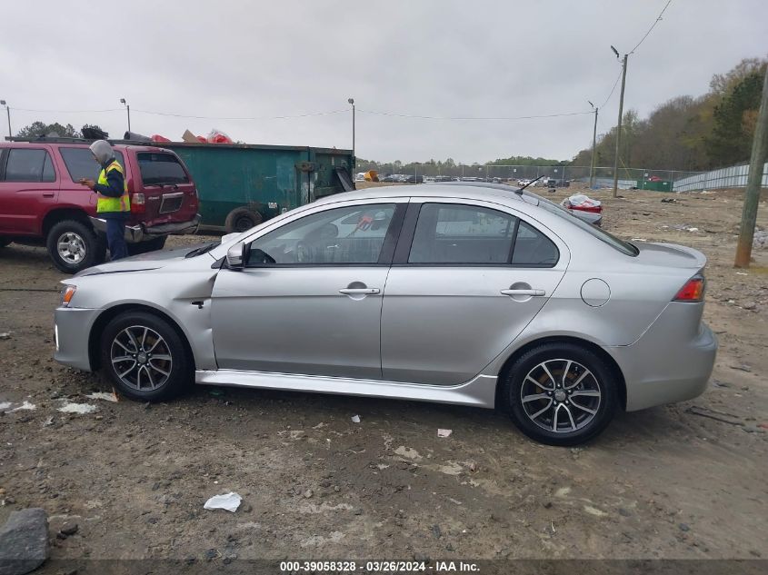 2017 Mitsubishi Lancer Es/Le VIN: JA32U2FU0HU001963 Lot: 39058328