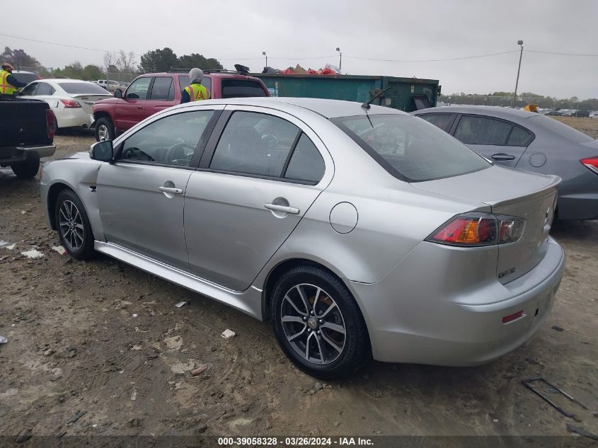 2017 Mitsubishi Lancer Es/Le VIN: JA32U2FU0HU001963 Lot: 39058328