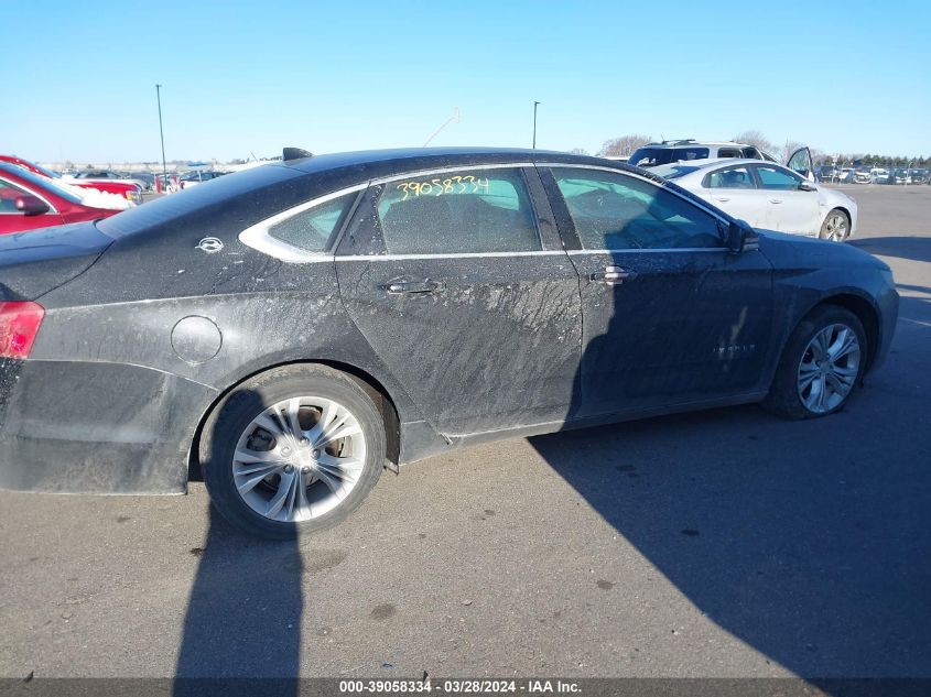 2014 Chevrolet Impala 1Lt VIN: 2G1115SL9E9287088 Lot: 39058334