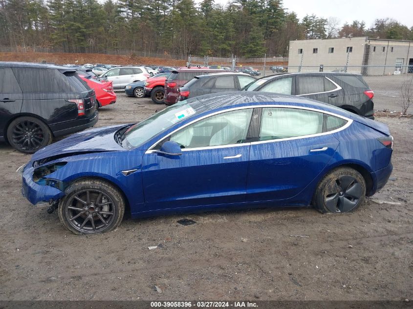 2020 Tesla Model 3 Standard Range Plus Rear-Wheel Drive/Standard Range Rear-Wheel Drive VIN: 5YJ3E1EA7LF615138 Lot: 39058396