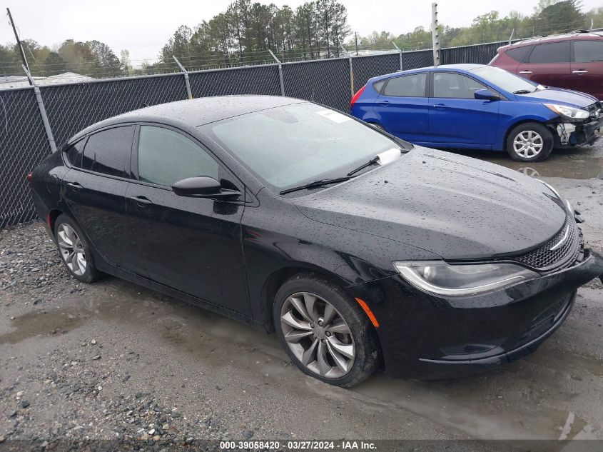 2016 Chrysler 200 S VIN: 1C3CCCBB1GN114143 Lot: 39058420