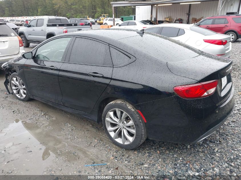 2016 Chrysler 200 S VIN: 1C3CCCBB1GN114143 Lot: 39058420