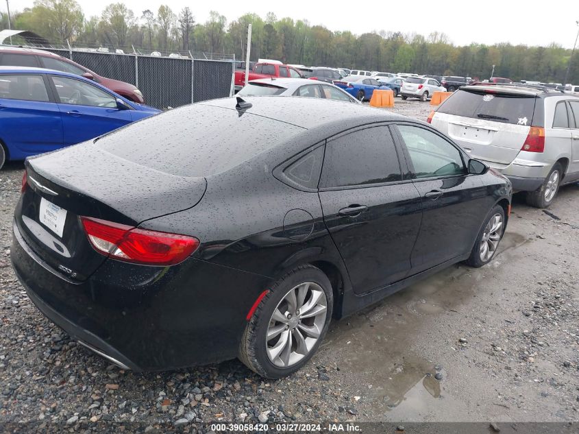 2016 Chrysler 200 S VIN: 1C3CCCBB1GN114143 Lot: 39058420