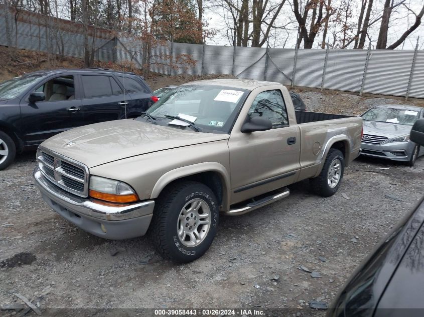 1D7FL46X53S265105 | 2003 DODGE DAKOTA