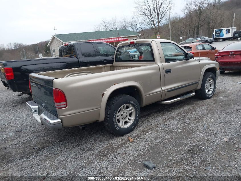 1D7FL46X53S265105 | 2003 DODGE DAKOTA