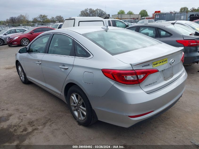 2015 HYUNDAI SONATA SE - 5NPE24AF2FH179745