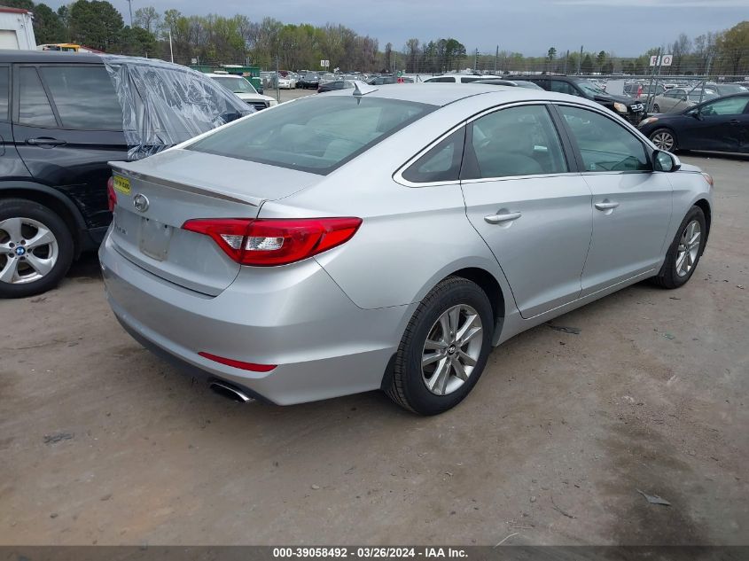 2015 HYUNDAI SONATA SE - 5NPE24AF2FH179745