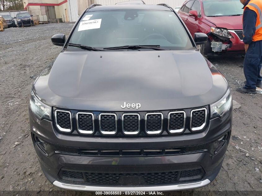 2023 Jeep Compass Limited 4X4 VIN: 3C4NJDCN1PT527477 Lot: 39058503