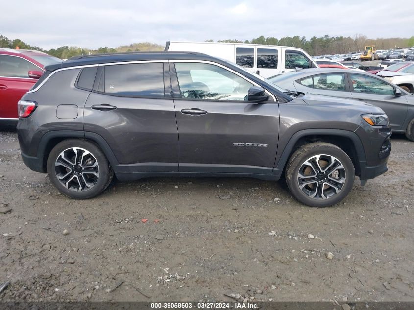 2023 Jeep Compass Limited 4X4 VIN: 3C4NJDCN1PT527477 Lot: 39058503