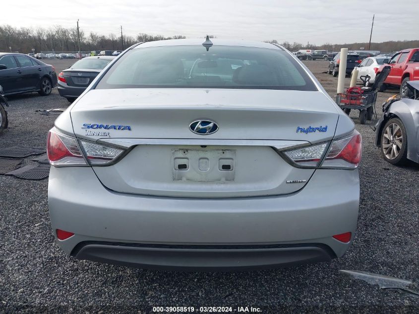 2013 Hyundai Sonata Hybrid Limited VIN: KMHEC4A44DA098273 Lot: 39058519